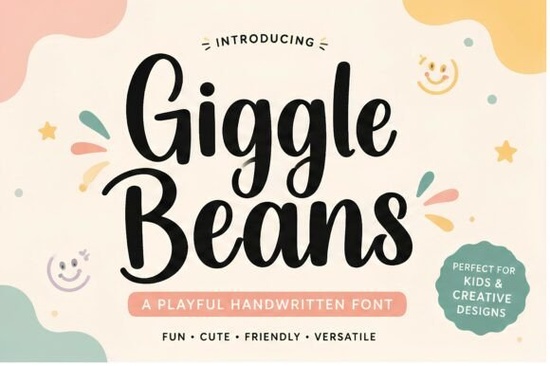 Giggle Beans Font